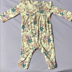 Floral Baby Romper